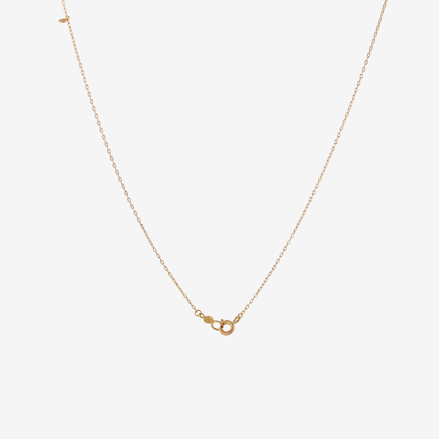 SIA TAYLOR 18K YELLOW GOLD DISPERSING DOTS ARC NECKLACE