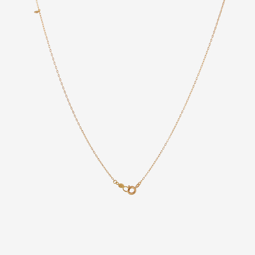 SIA TAYLOR 18K YELLOW GOLD DISPERSING DOTS ARC NECKLACE