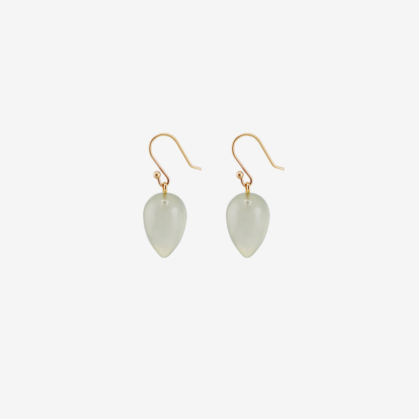 TED MUEHLING 14K & SERPENTINE ACORNS