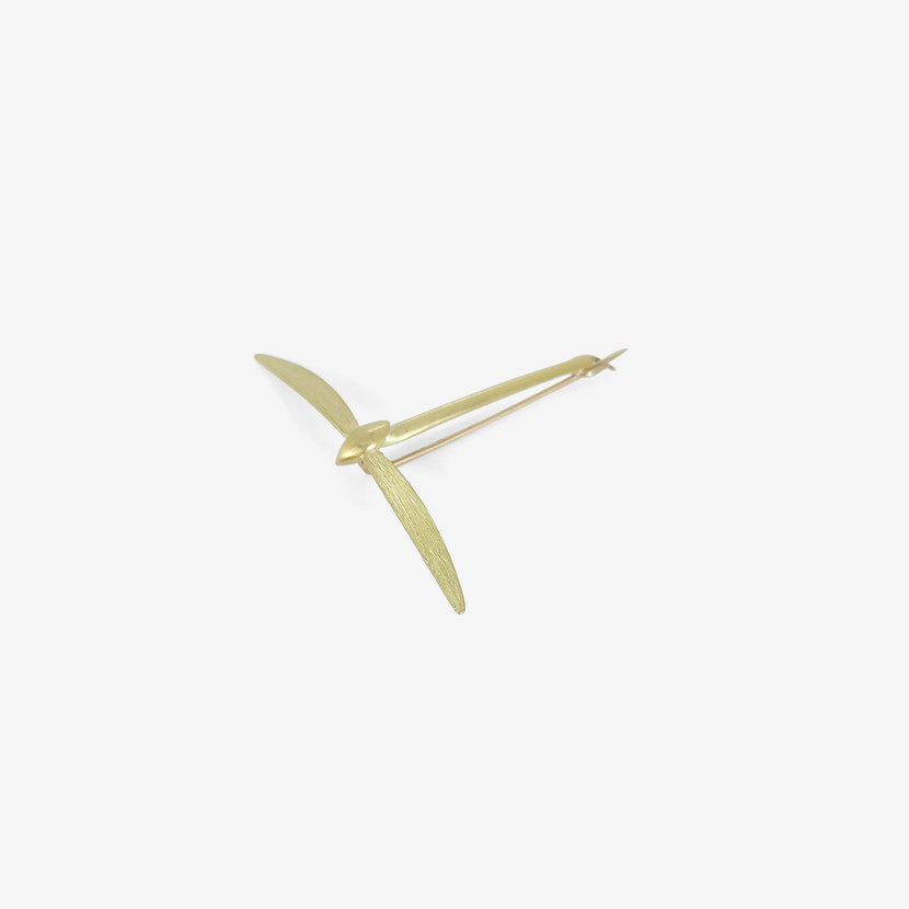 GABRIELLA KISS 18K MEDIUM DAMSELFLY PIN