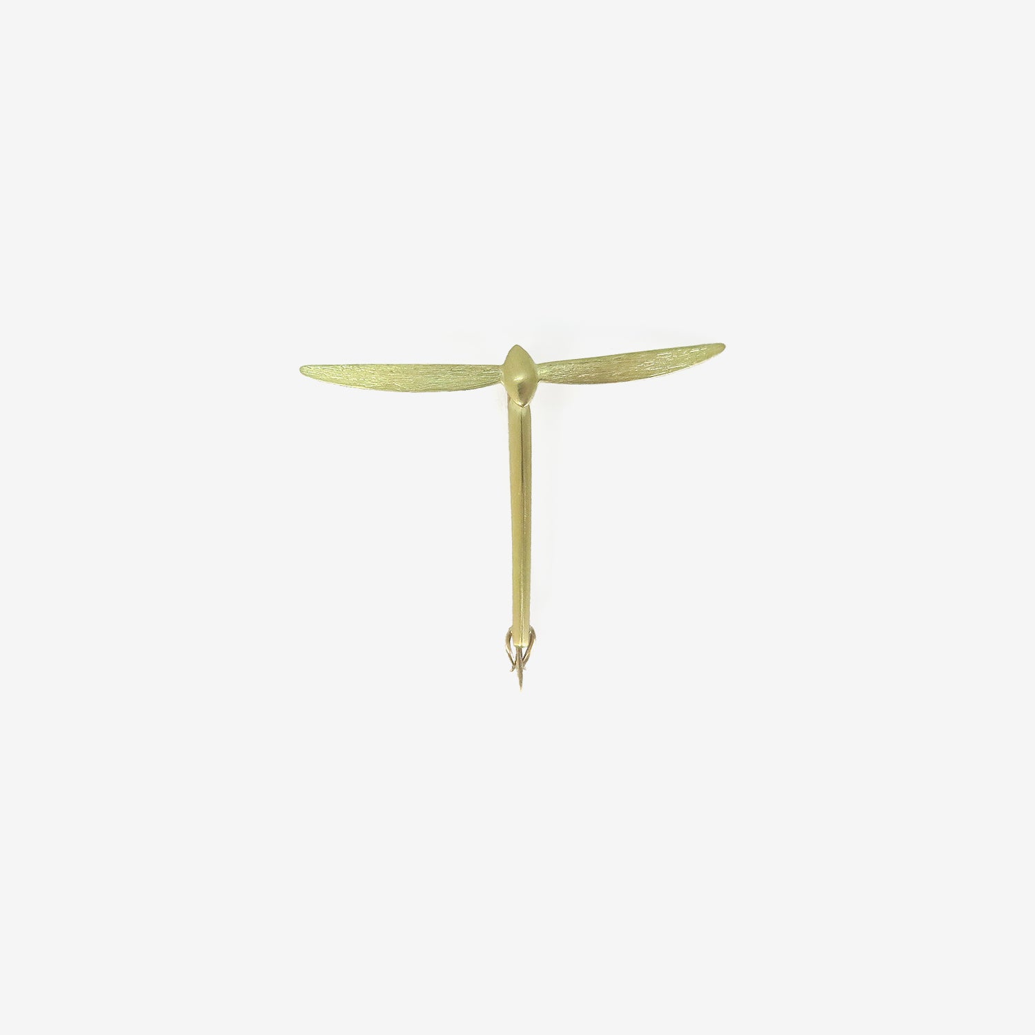 GABRIELLA KISS 18K MEDIUM DAMSELFLY PIN