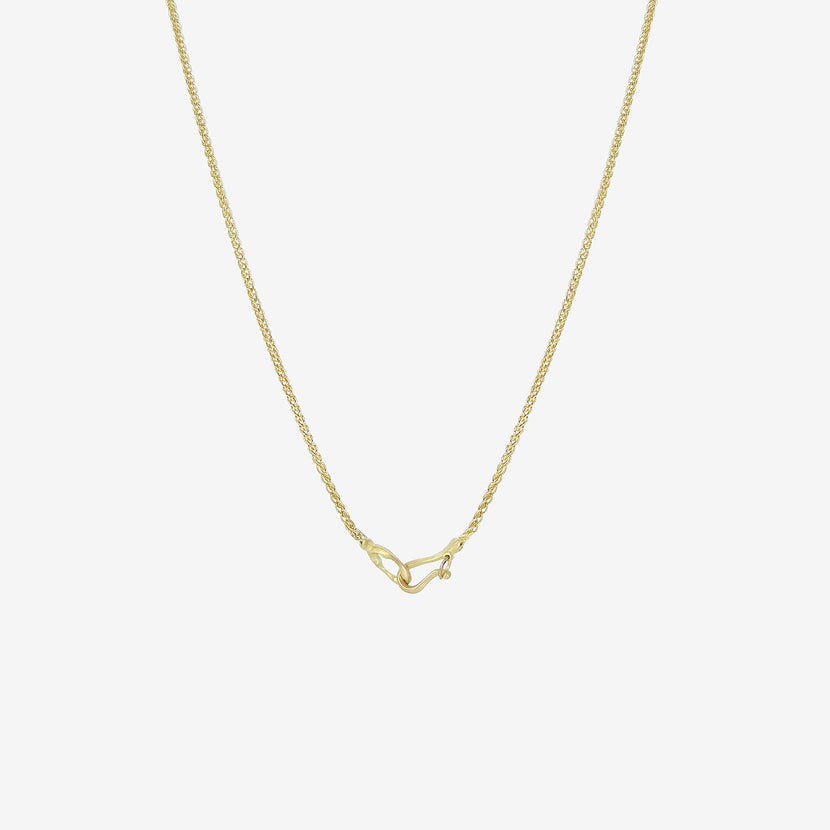 GABRIELLA KISS 18K & CUSHION-SHAPED AQUAMARINE PENDANT