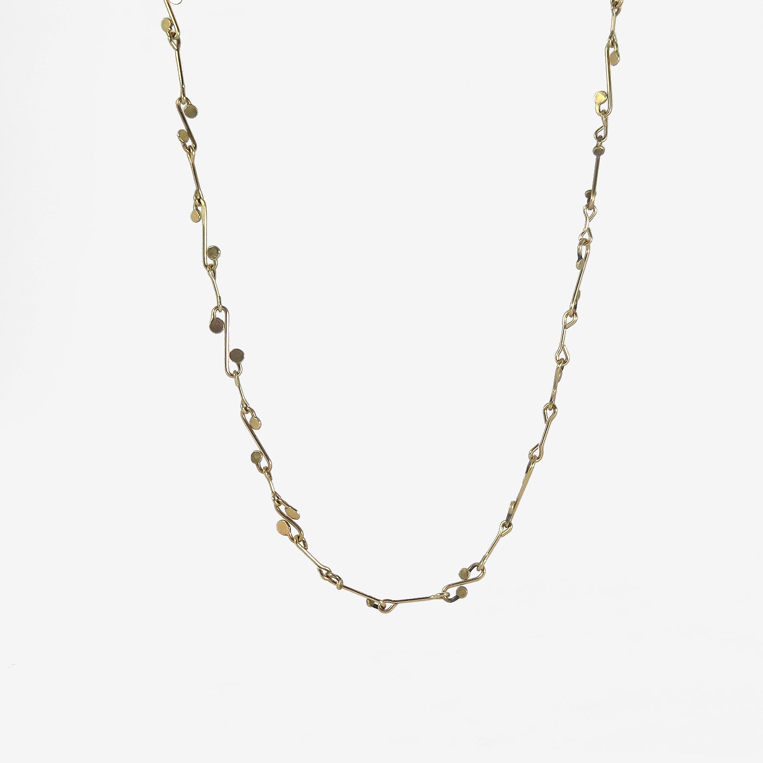 GABRIELLA KISS 14K LOCKDOWN CHAIN