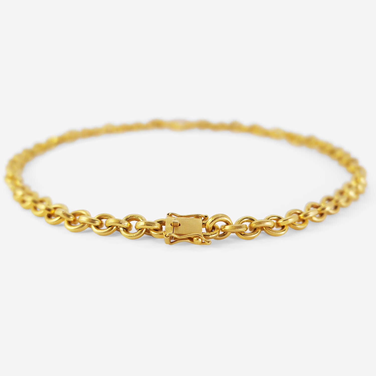 DARIUS 18K OVERSIZED SIGNATURE CHAIN NECKLACE