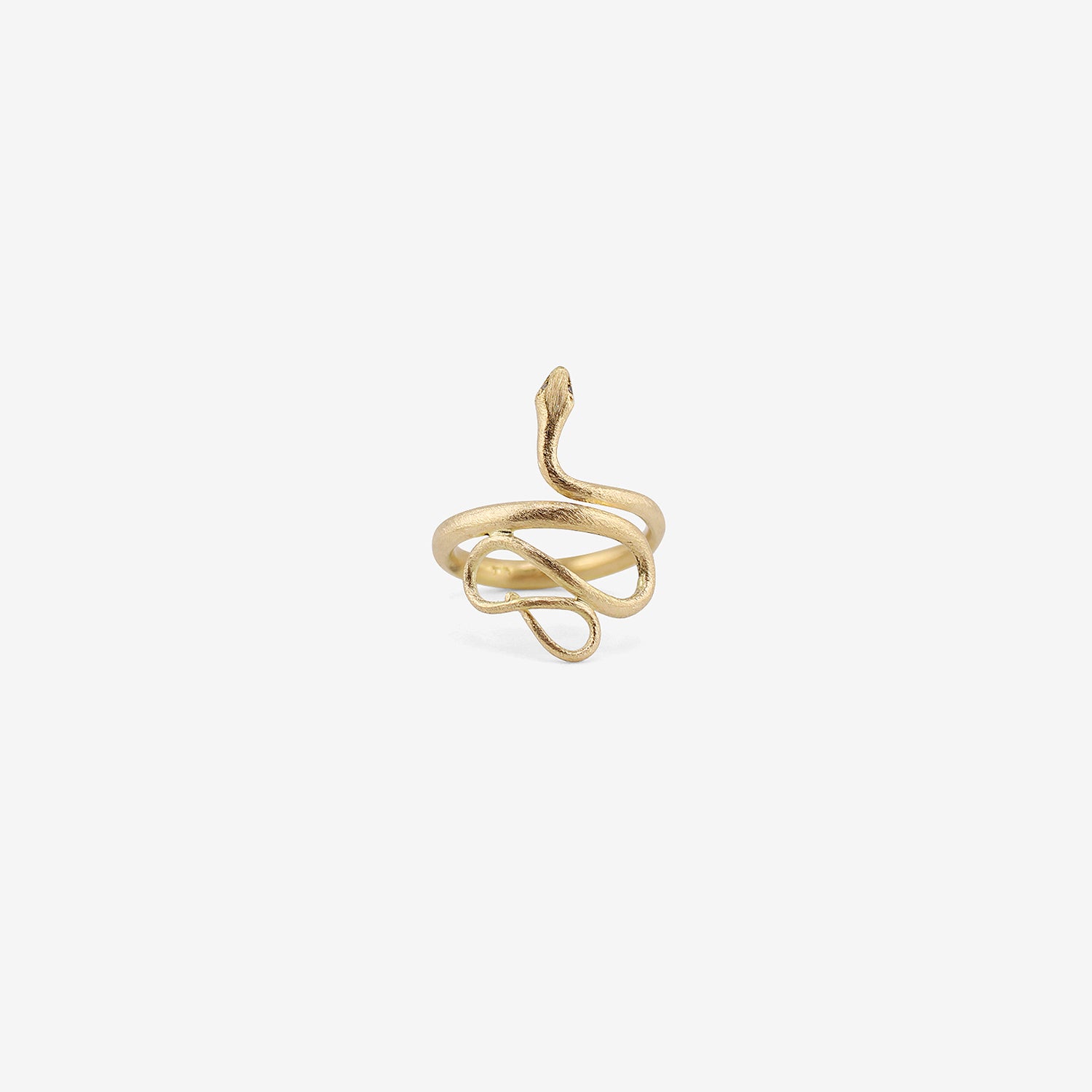 GABRIELLA KISS 18K LARGE SNAKE RING