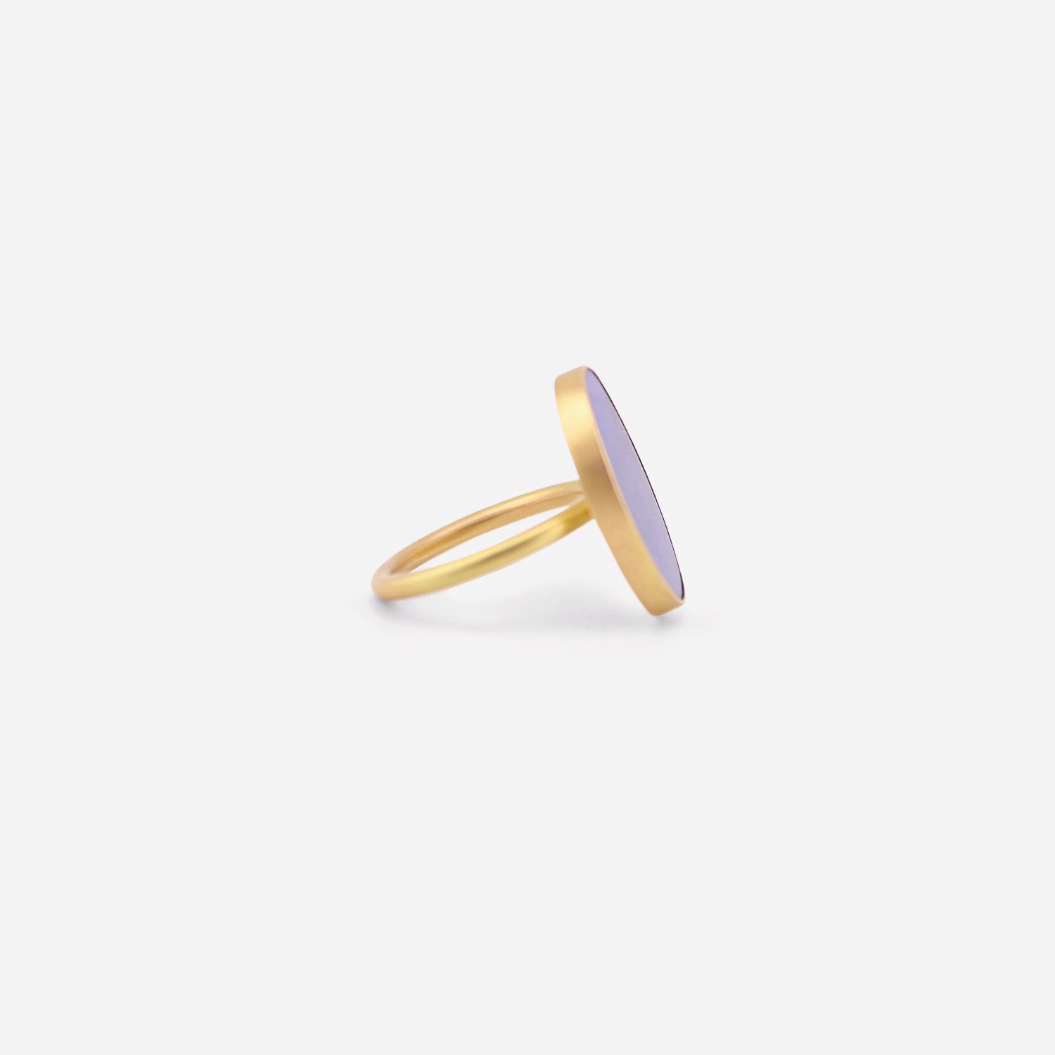 GABRIELLA KISS 18K & OVAL LAPIS RING