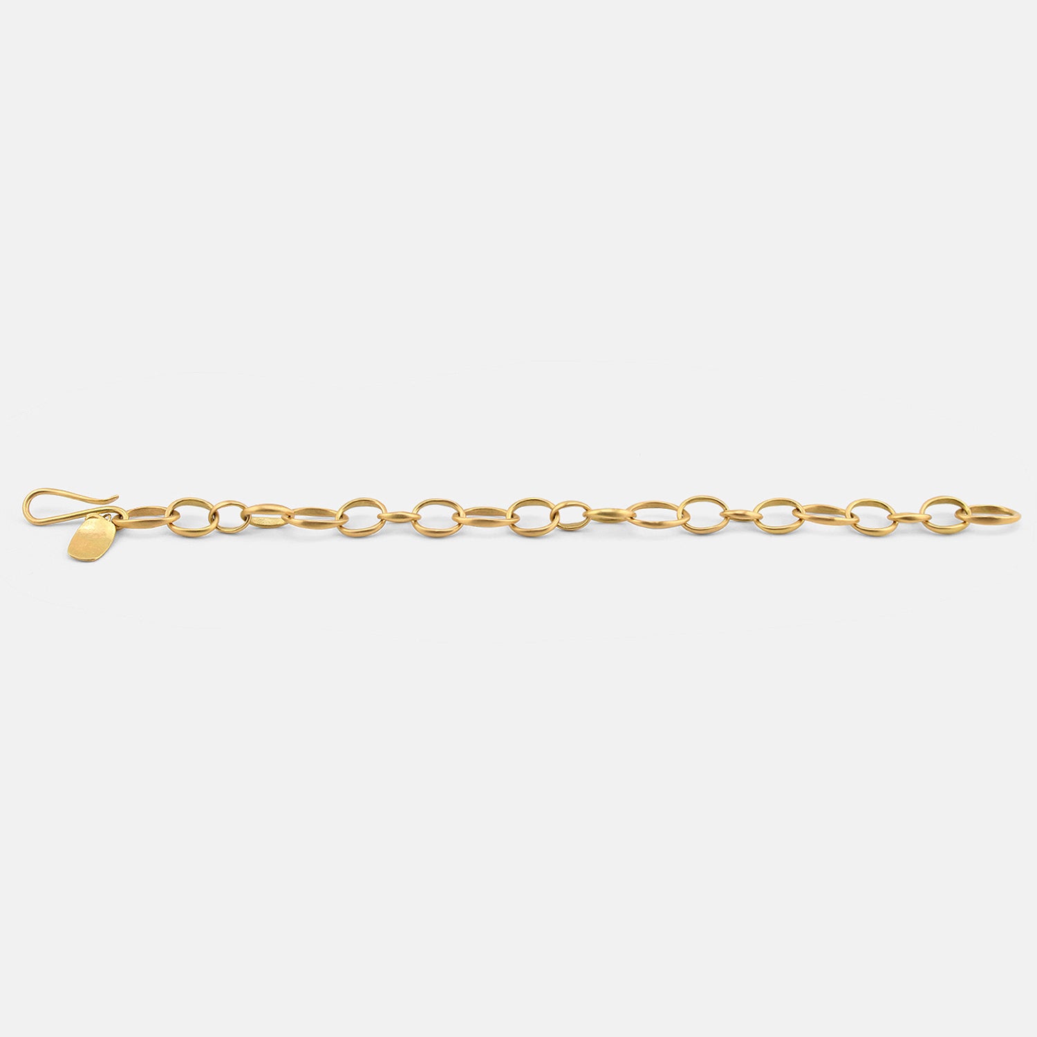 GABRIELLA KISS 18K SMALL OVAL LINK CHAIN BRACELET
