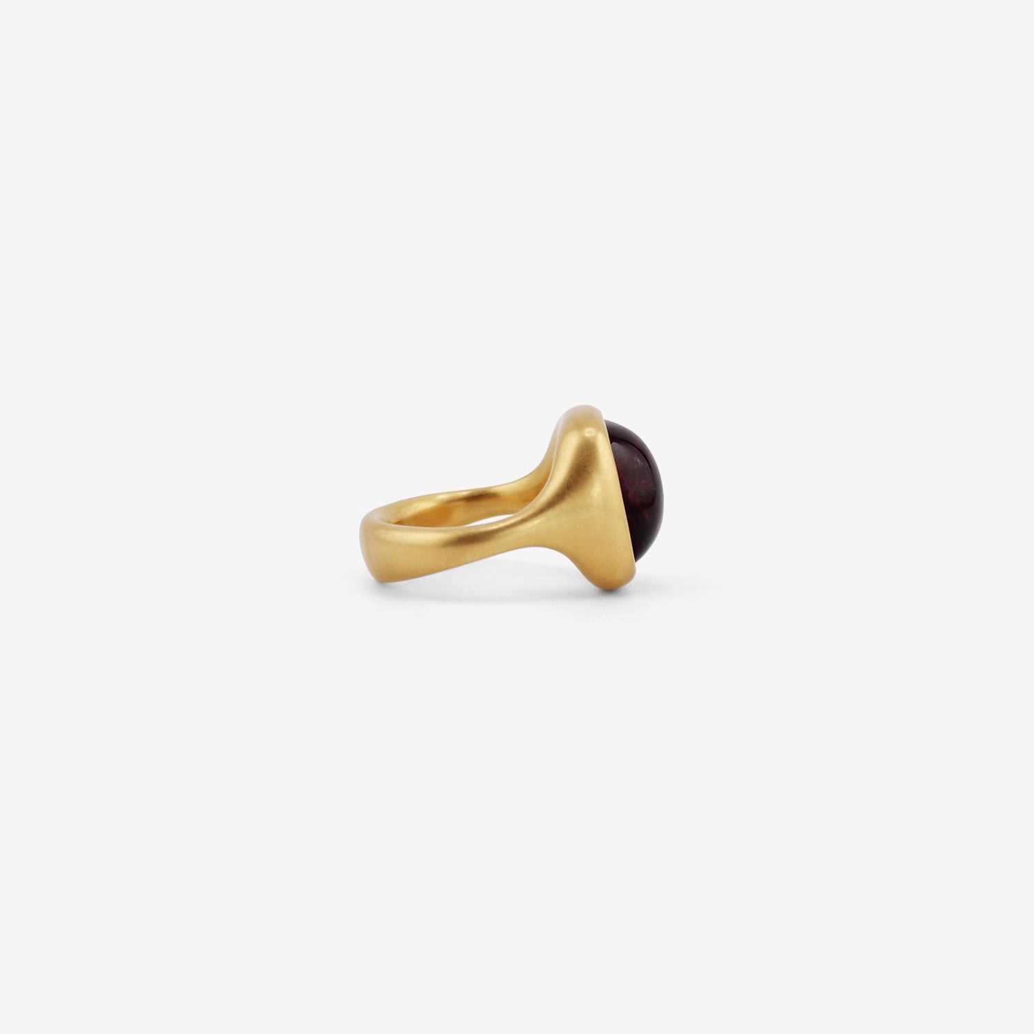 LOLA BROOKS 18K & RUBELLITE TOURMALINE CAST RING, 9.96CT