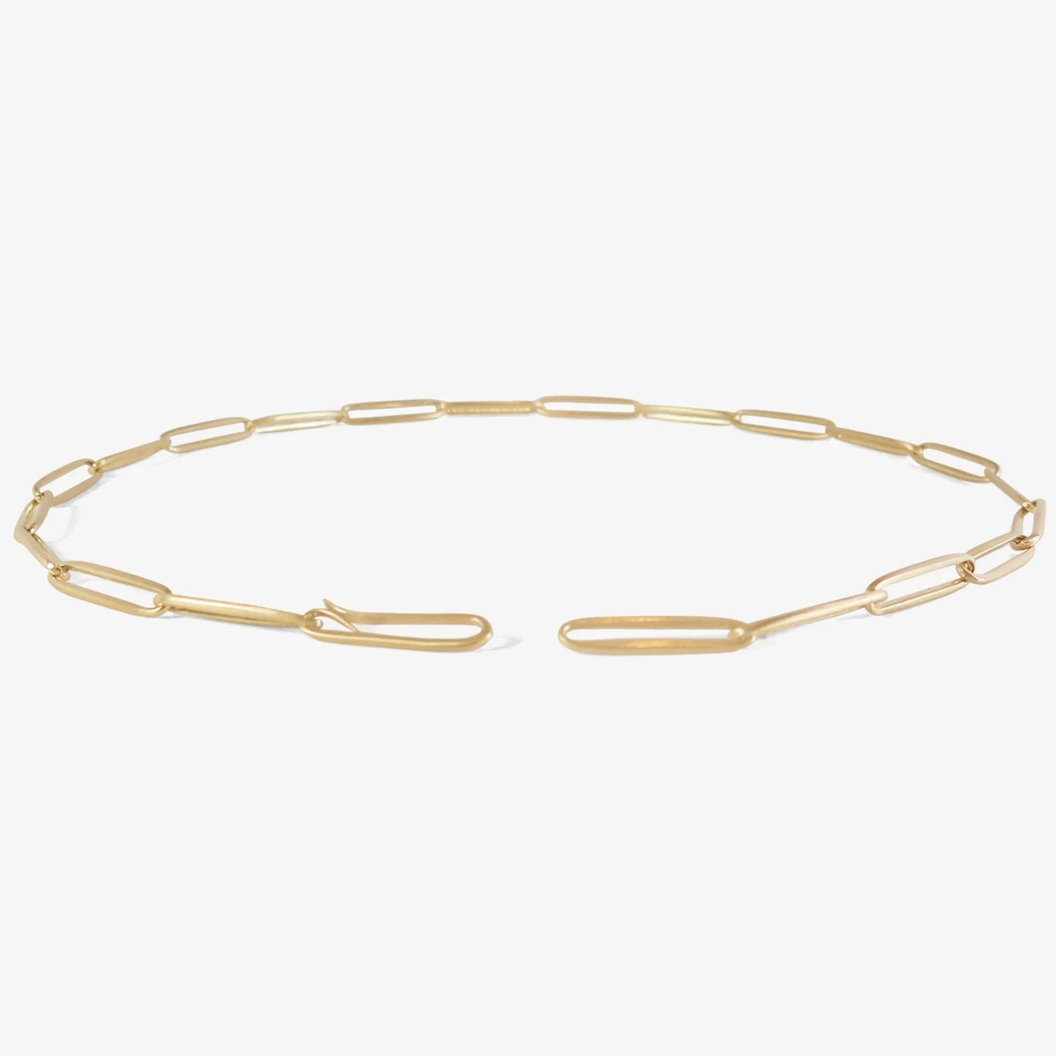 NICOLE LANDAW 14K SOLID LONG LINK CHAIN