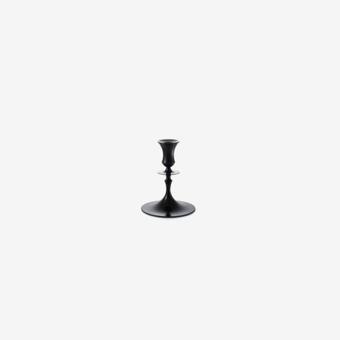 TED MUEHLING OXIDIZED BRONZE CANDLESTICK NO. 0202