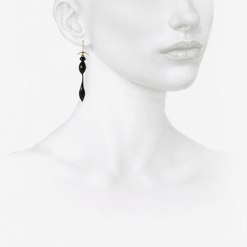 GABRIELLA KISS OXIDIZED BRONZE LARGE WINGLESS WASPS