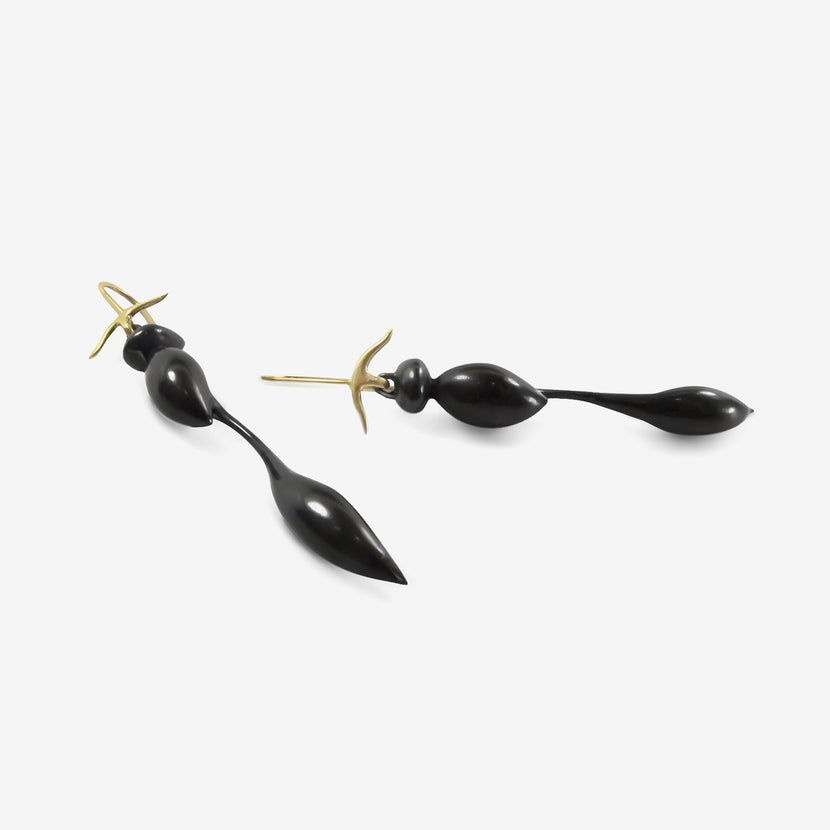 GABRIELLA KISS OXIDIZED BRONZE LARGE WINGLESS WASPS