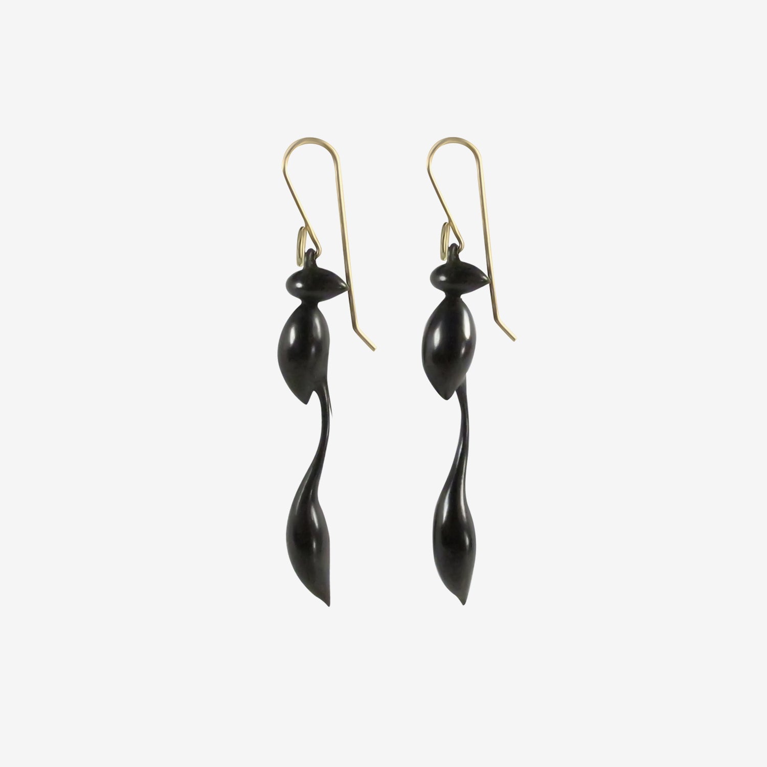 GABRIELLA KISS OXIDIZED BRONZE LARGE WINGLESS WASPS