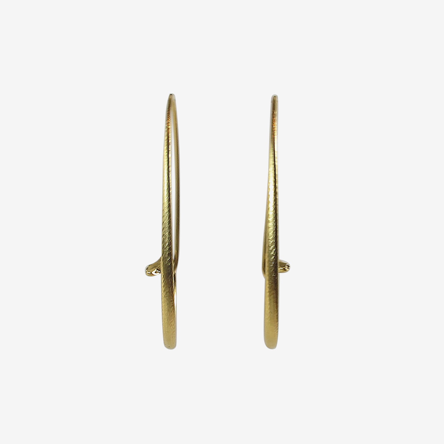 GABRIELLA KISS 18K SMALL SNAKE HOOPS