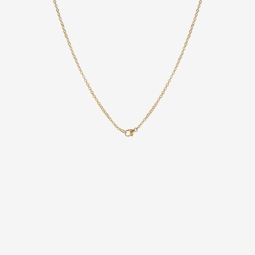 GABRIELLA KISS 10K LARGE EYE LOVE TOKEN NECKLACE