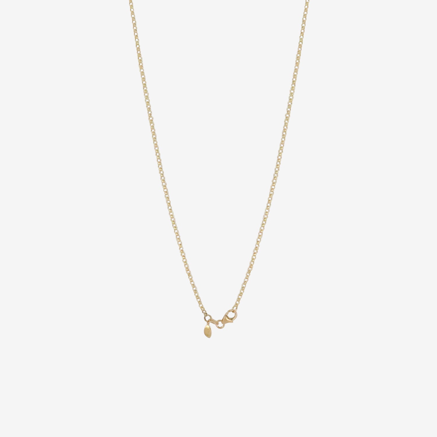 GABRIELLA KISS 18K & ROCK CRYSTAL PEAR PENDANT