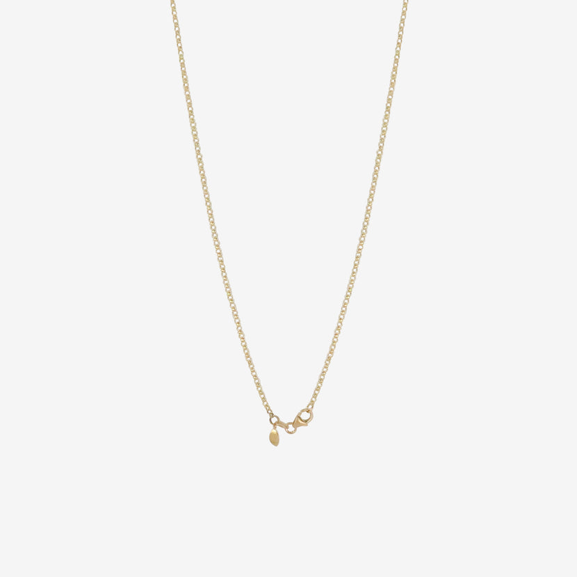 GABRIELLA KISS 18K & ROCK CRYSTAL PEAR PENDANT