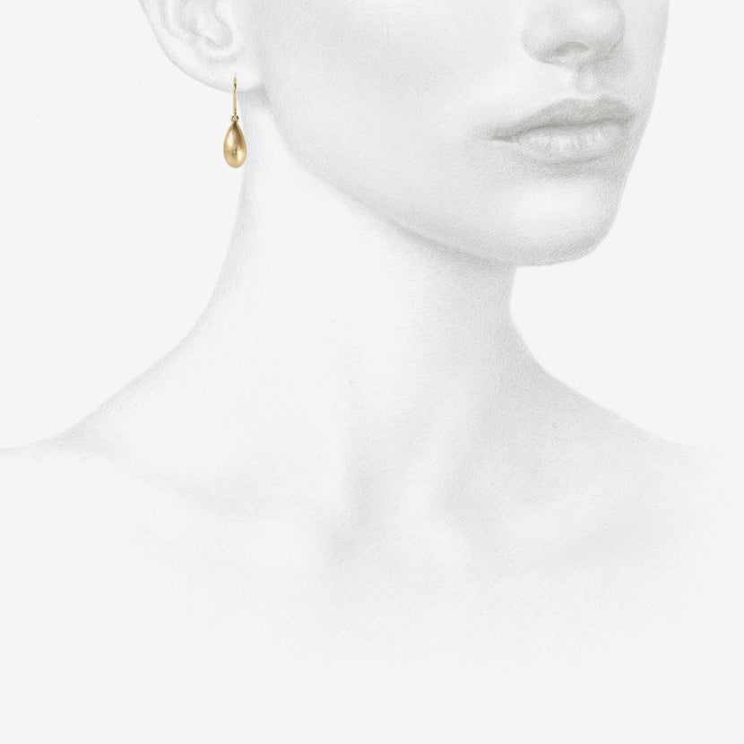 Vintage Gold Plated Dome Drop Earrings For Women Glossy Stainless Steel  Teardrop Minimalist Jewelry Wholesale 230816 From Bong05, $10.47 |  DHgate.Com