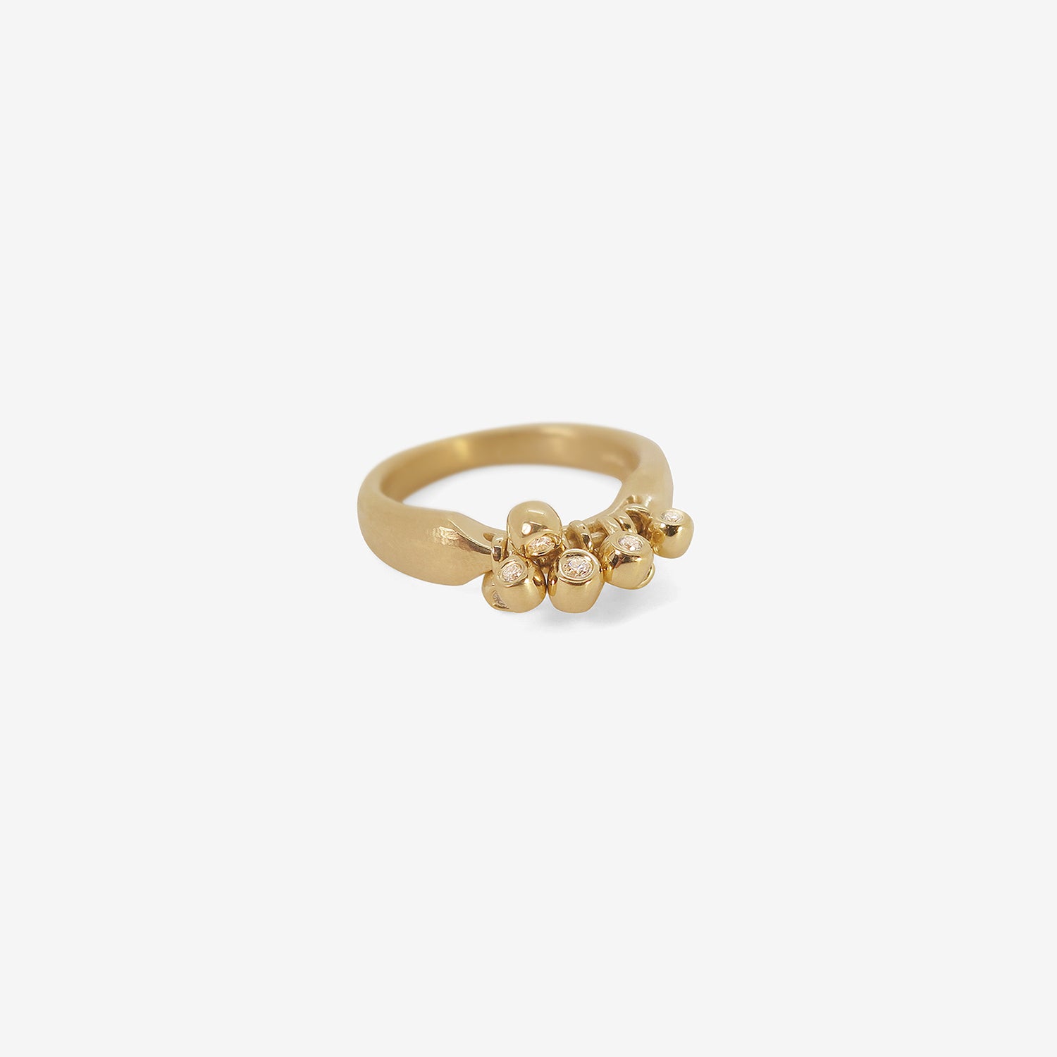 Ballsy Ring, 8 / Gold | Artizan Joyeria