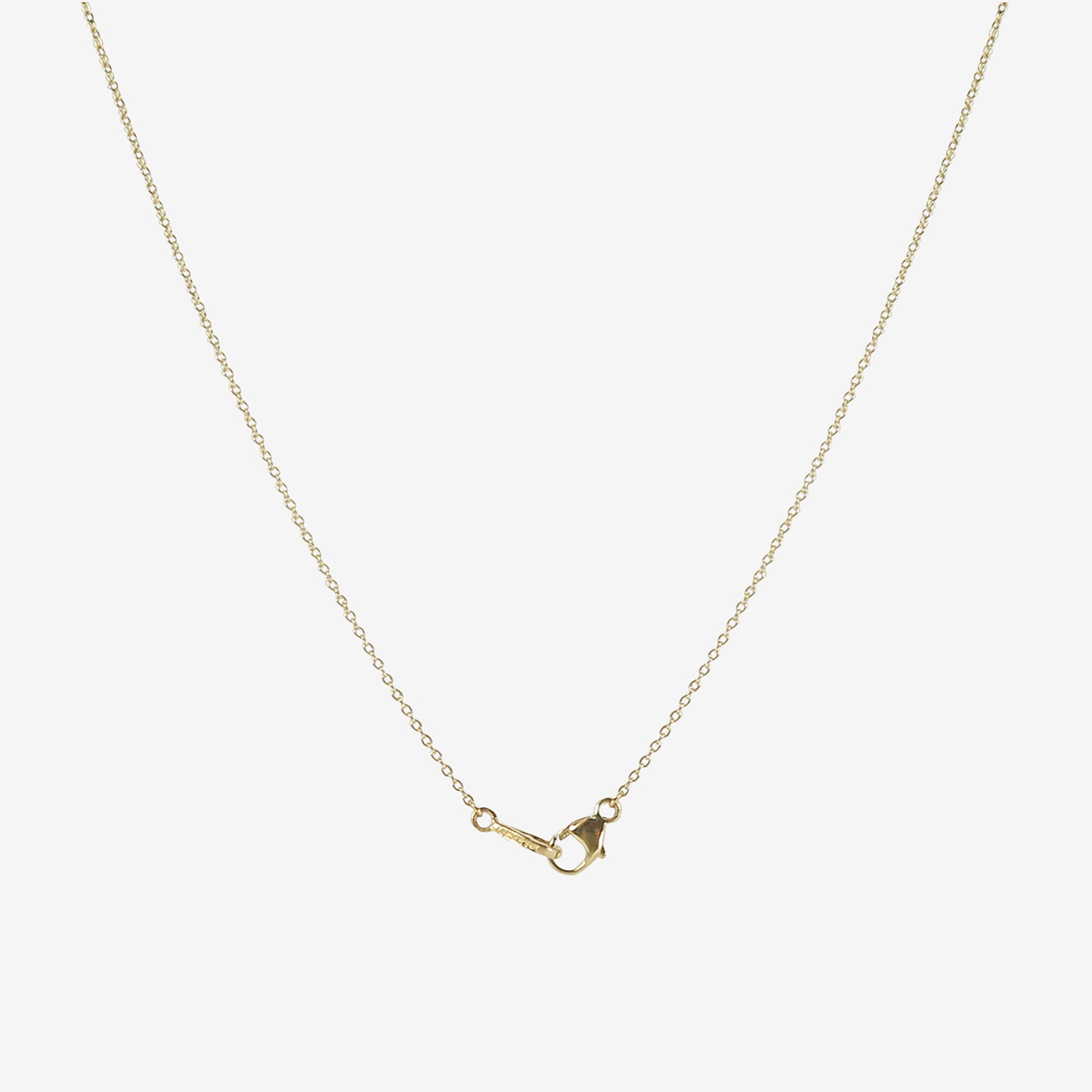 NICOLE LANDAW 14K GRADUATING CHAIN LINK NECKLACE