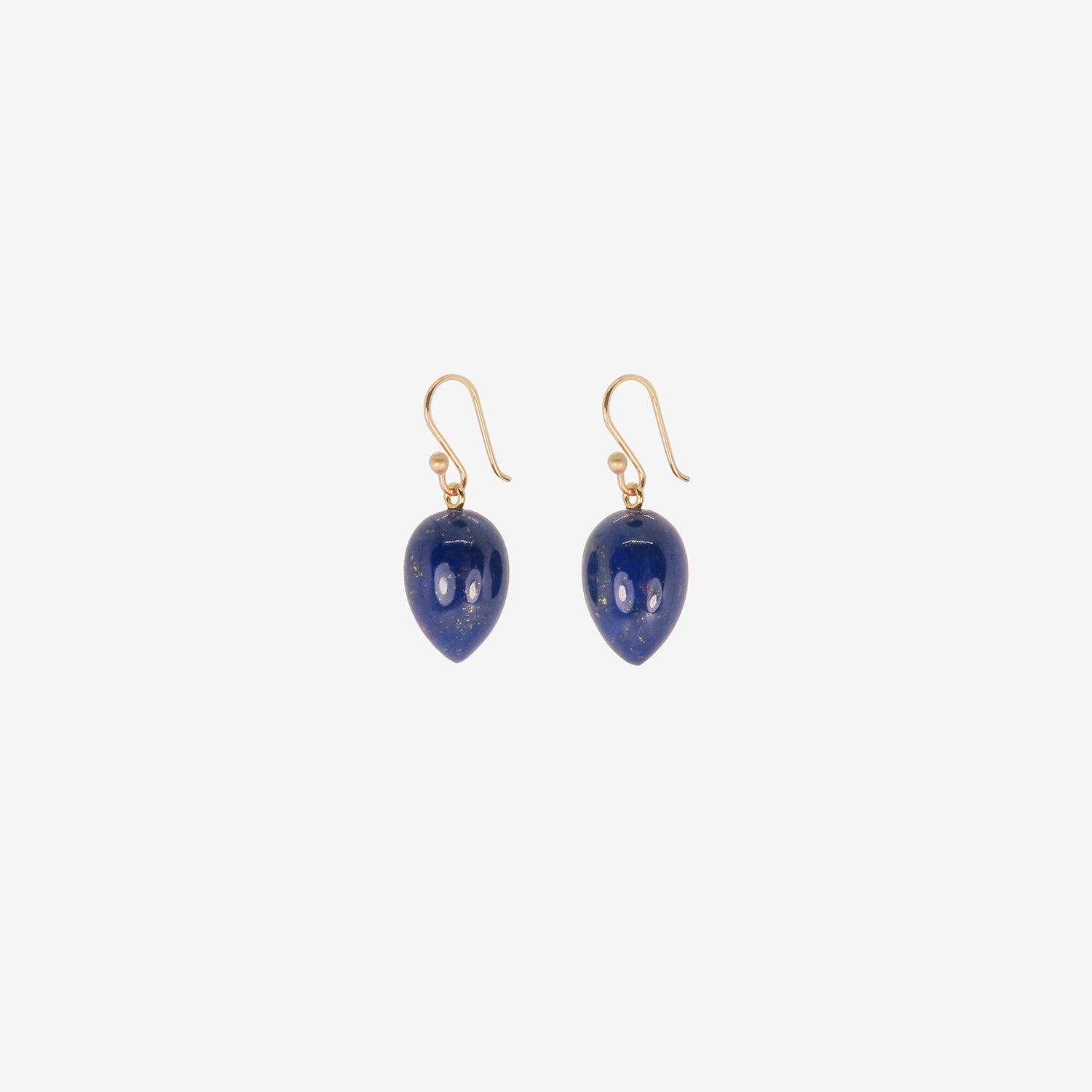 TED MUEHLING 14K & LAPIS ACORNS