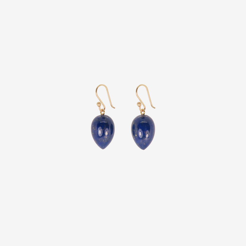 TED MUEHLING 14K & LAPIS ACORNS