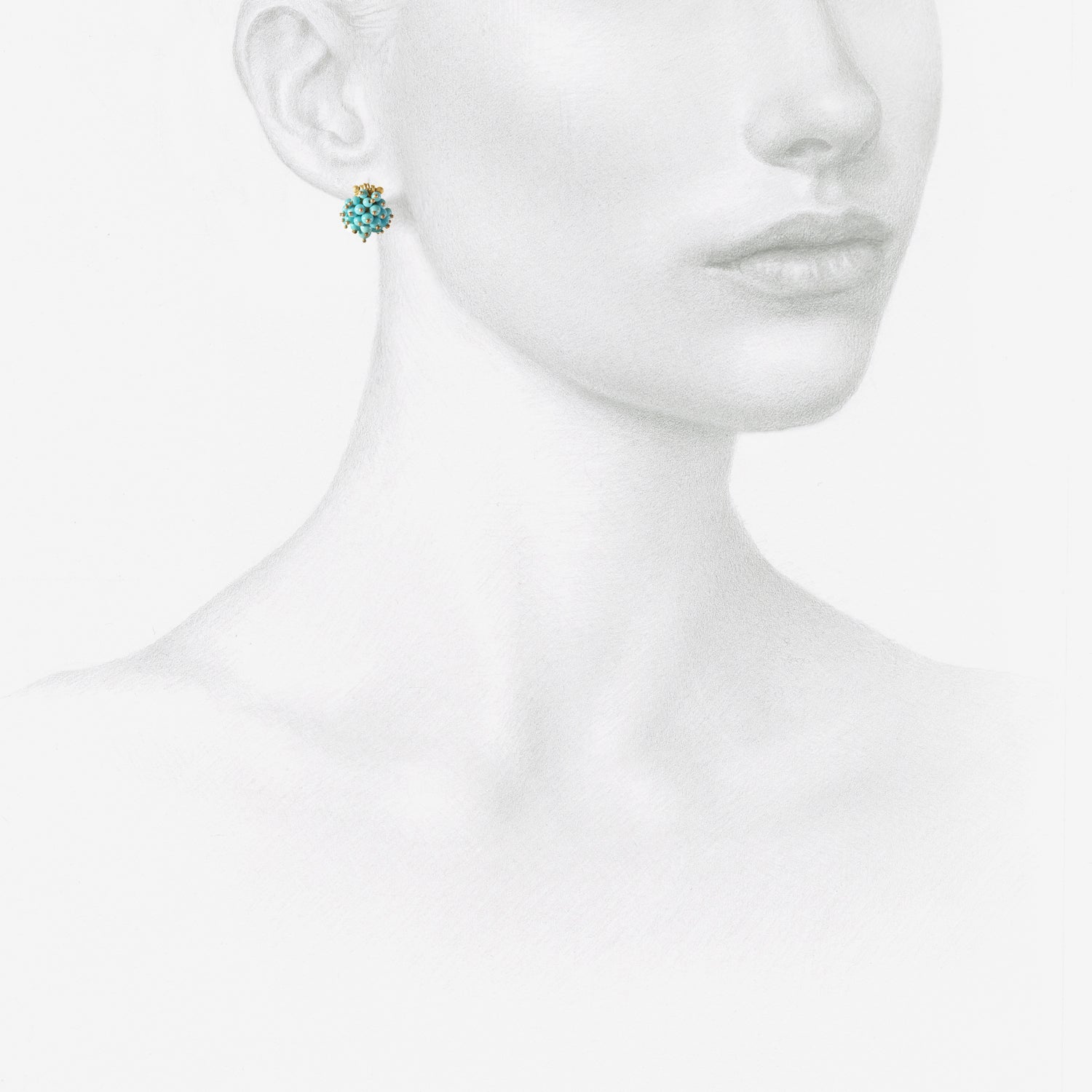 TED MUEHLING 22K & SLEEPING BEAUTY BASKETS