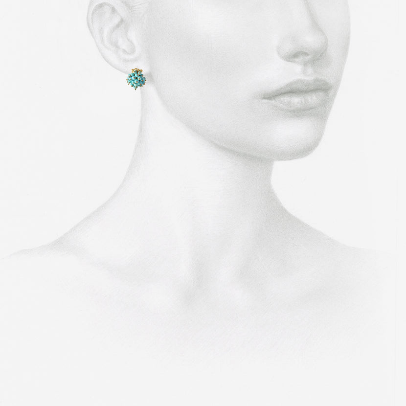 TED MUEHLING 22K & SLEEPING BEAUTY BASKETS