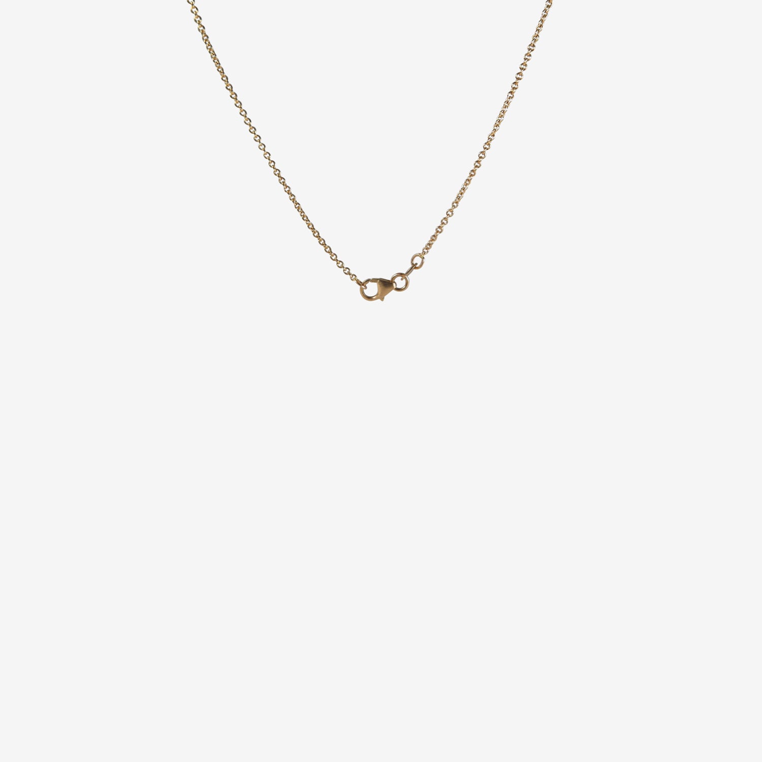GABRIELLA KISS 14K ROSE GOLD BABY HAND NECKLACE