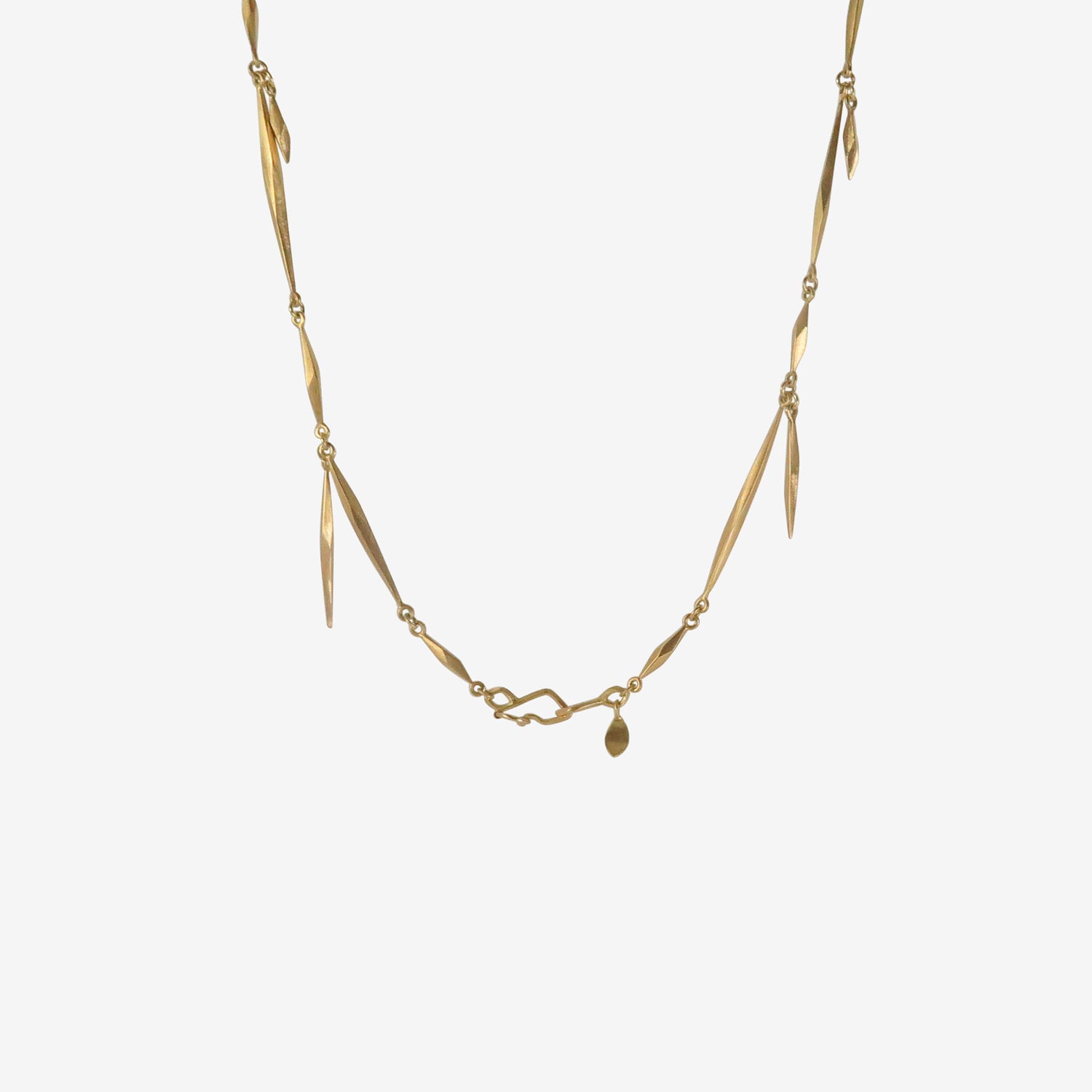 GABRIELLA KISS 18K PINE NEEDLE NECKLACE