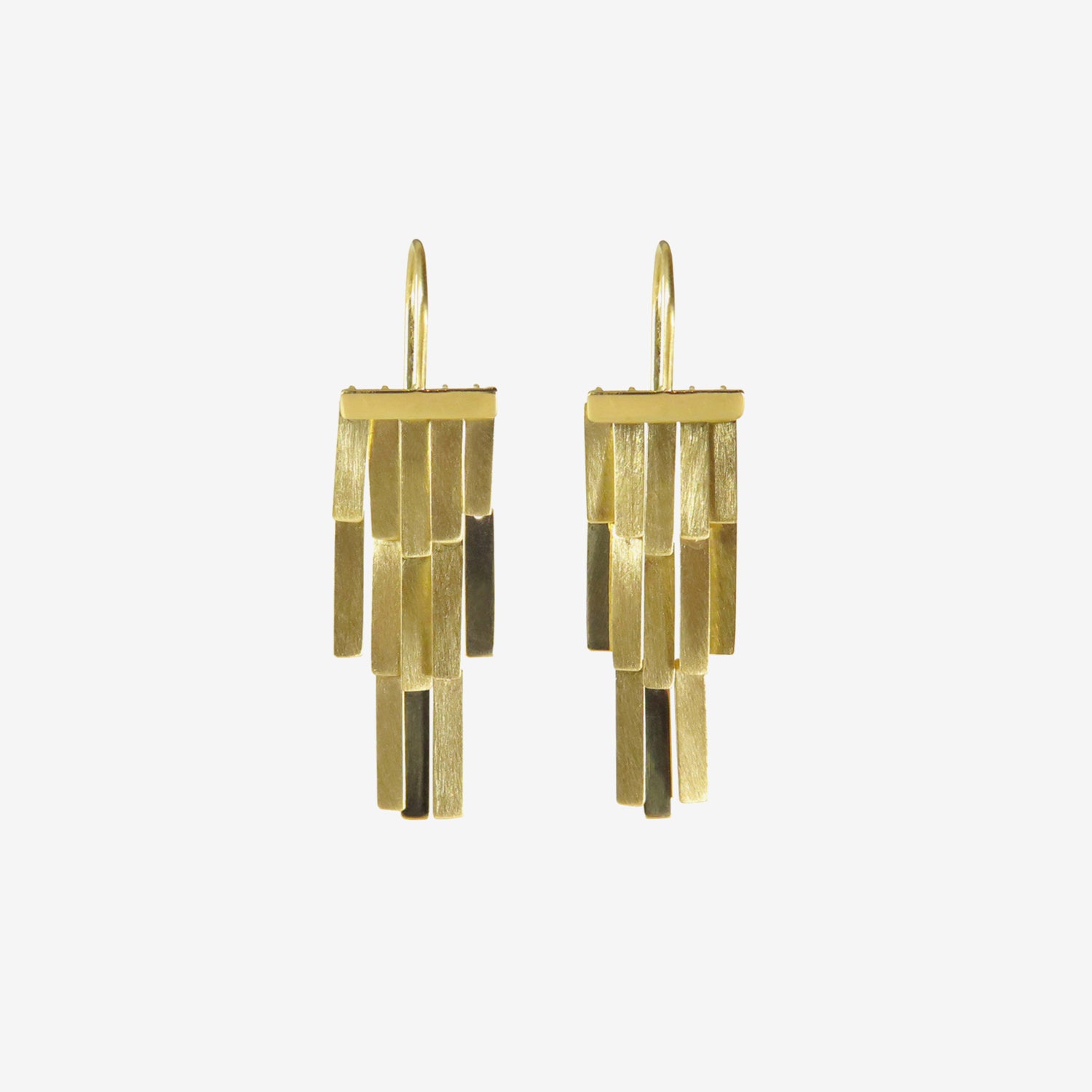 SIA TAYLOR 18K GOLD RAINFALL EARRINGS