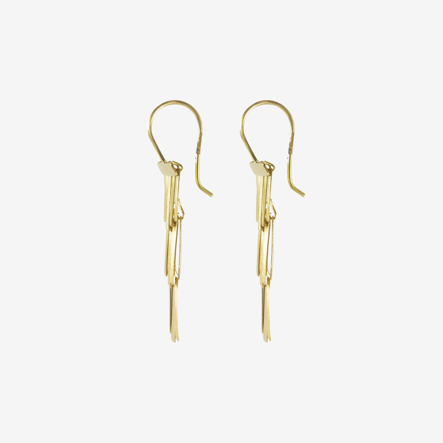 SIA TAYLOR 18K GOLD RAINFALL EARRINGS