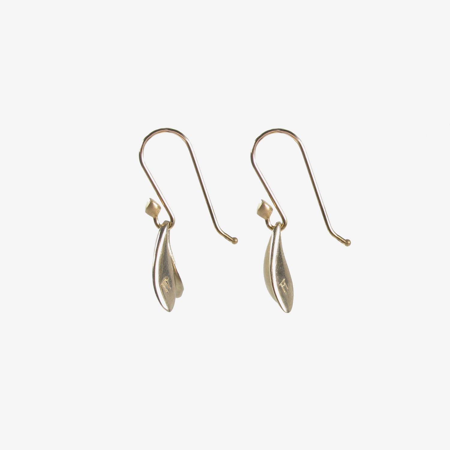 TED MUEHLING 18K WHITE GOLD FLY WINGS