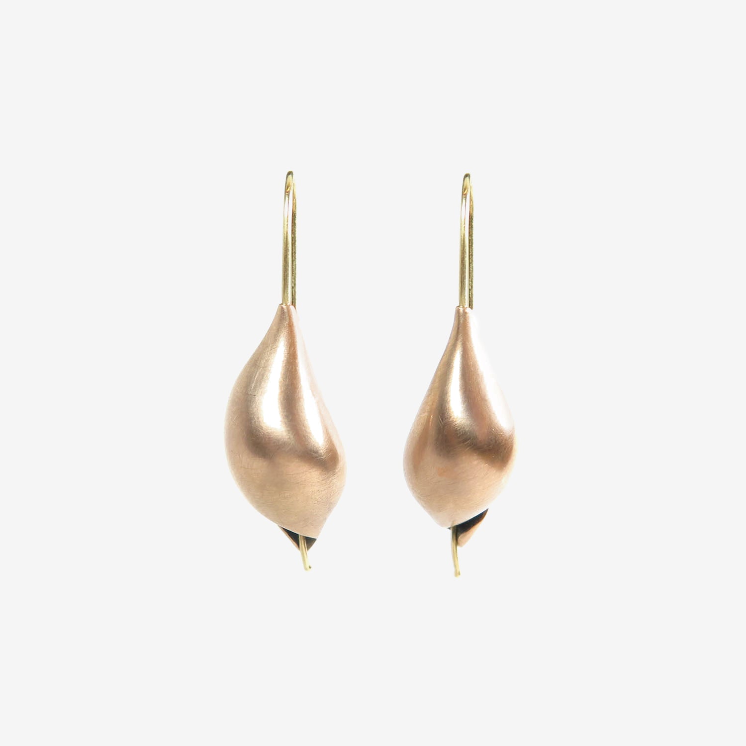 TED MUEHLING 14K PINK GOLD NEW SHELLS