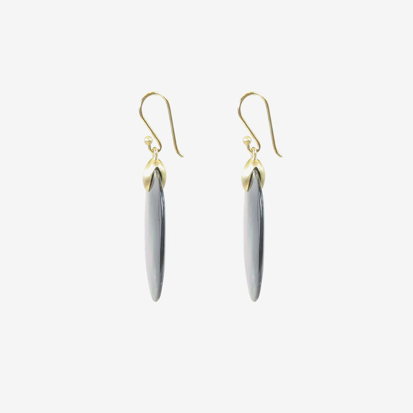 TED MUEHLING 10K & BLACK MOTHER-OF-PEARL LARGE CHIPS