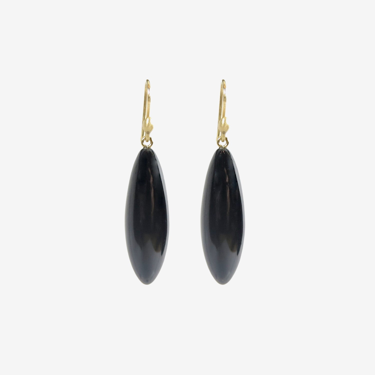 TED MUEHLING 14K & ONYX LONG BERRIES