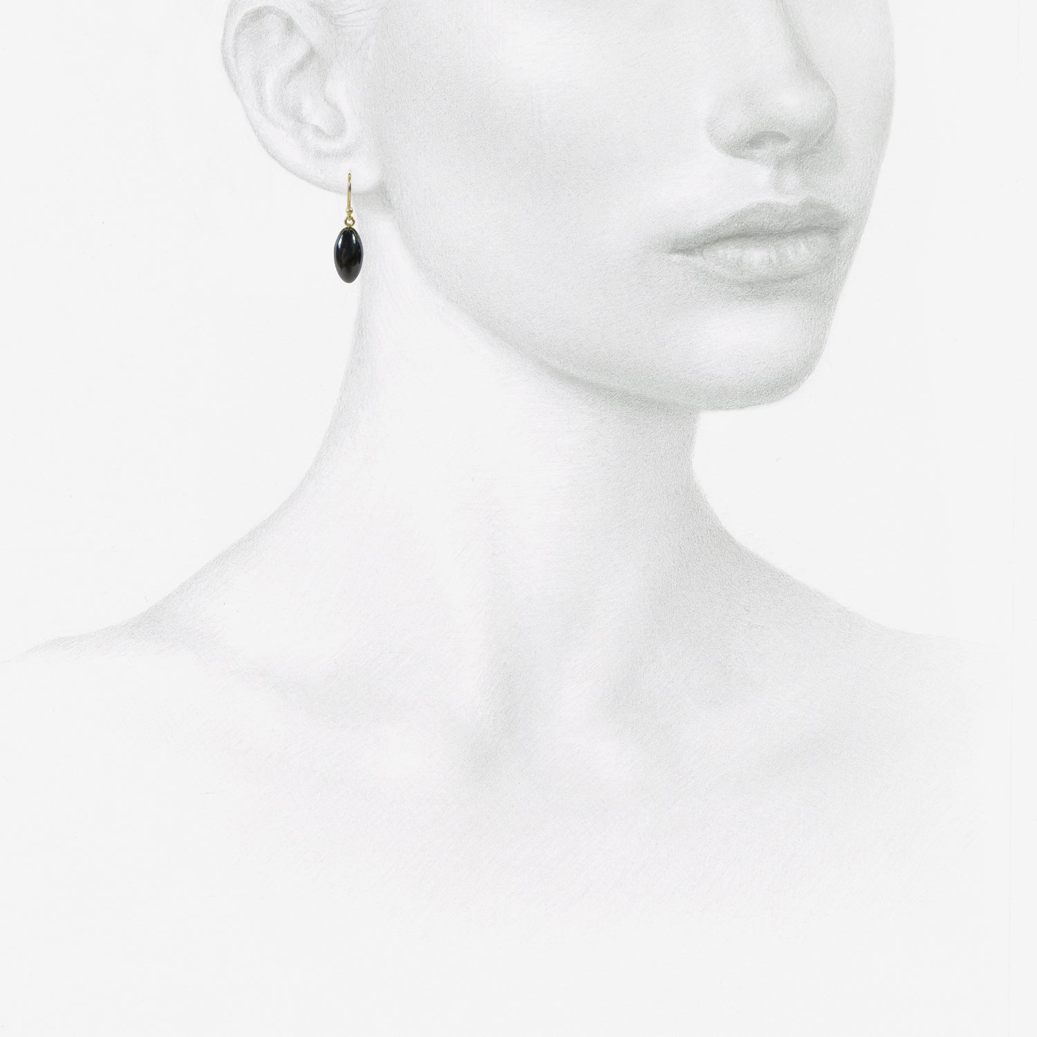 TED MUEHLING 14K & ONYX BERRIES