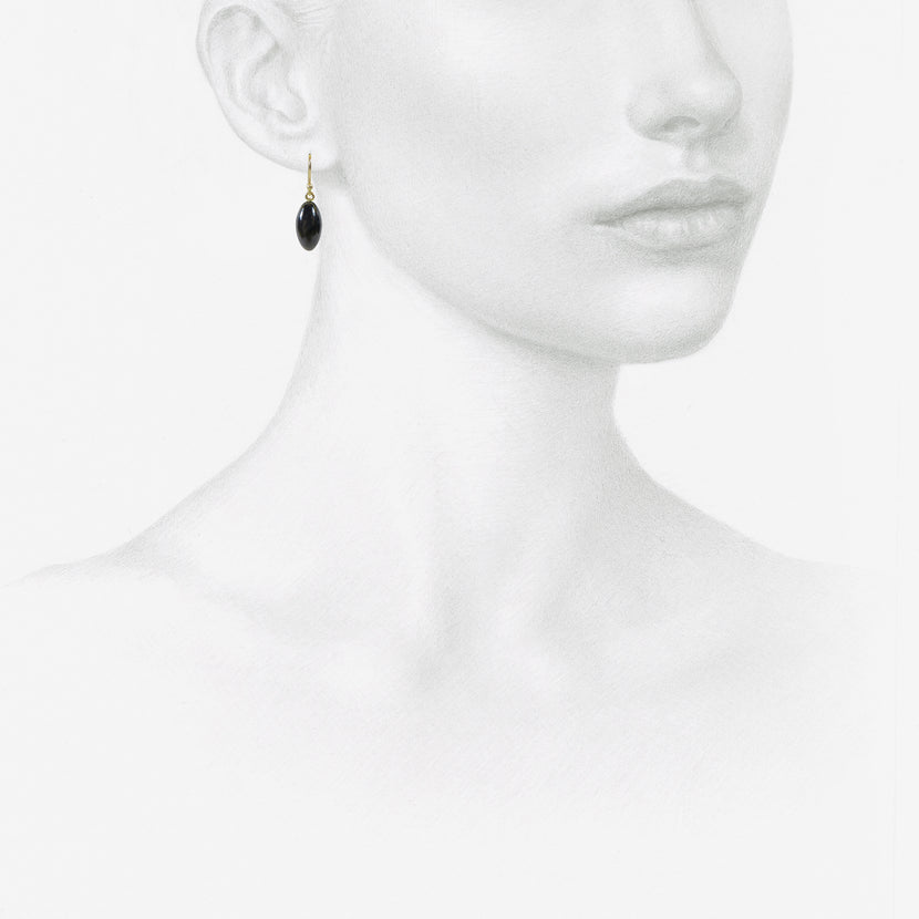 TED MUEHLING 14K & ONYX BERRIES