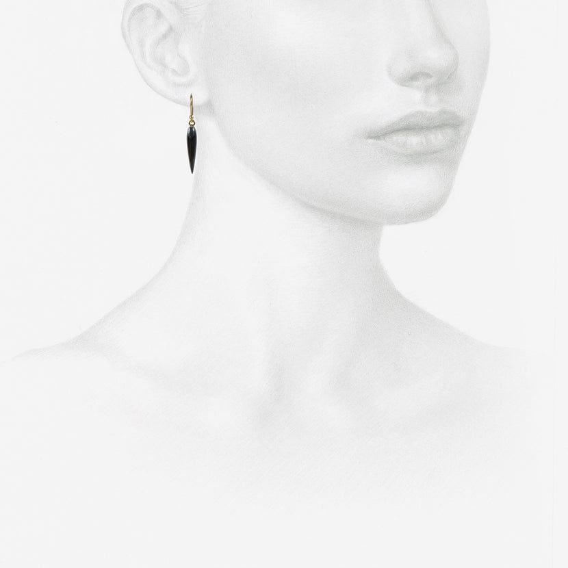 TED MUEHLING 14K & ONYX RICE