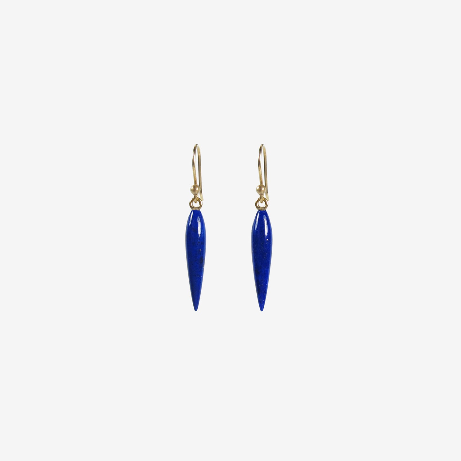 TED MUEHLING 14K & LAPIS RICE