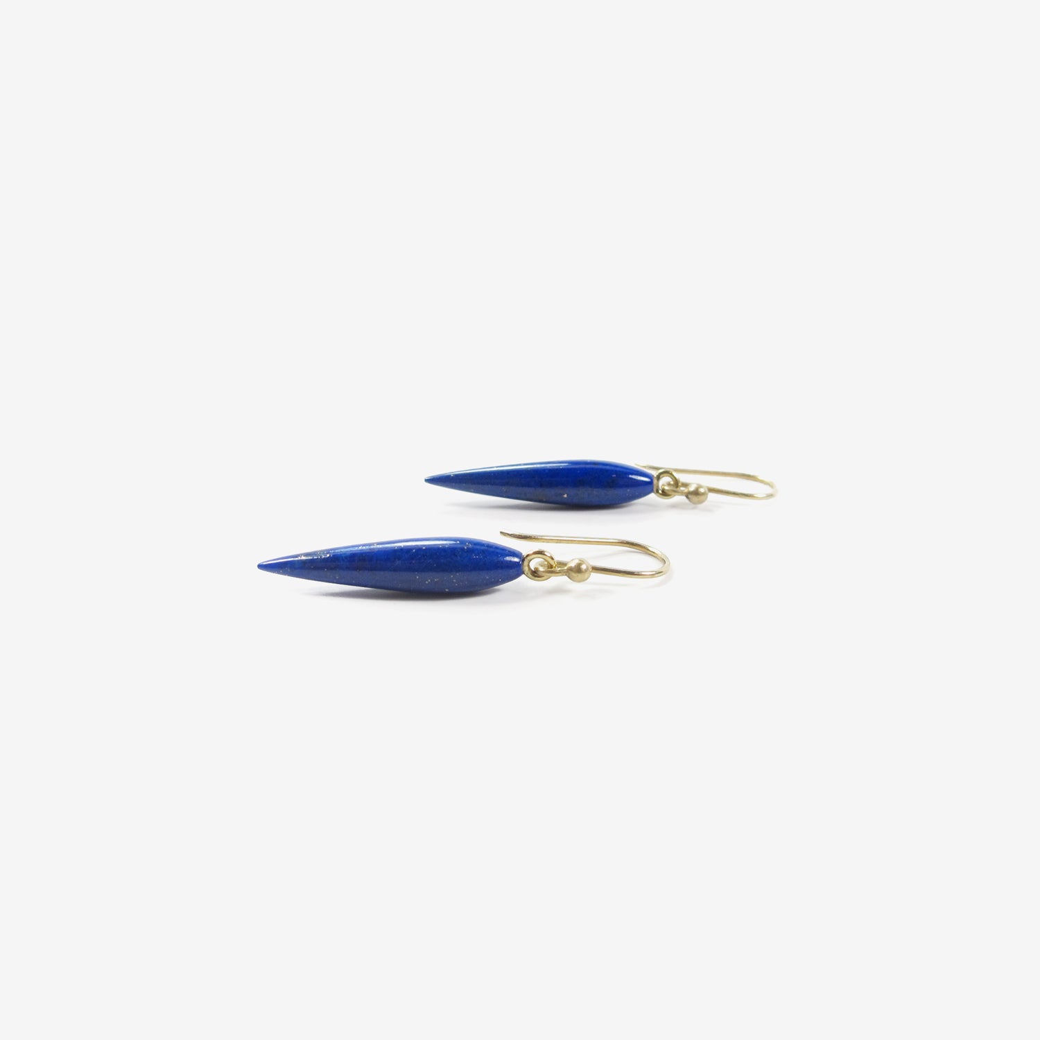 TED MUEHLING 14K & LAPIS RICE