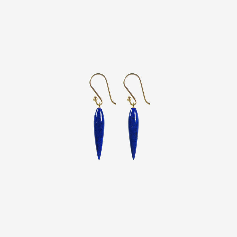 TED MUEHLING 14K & LAPIS RICE
