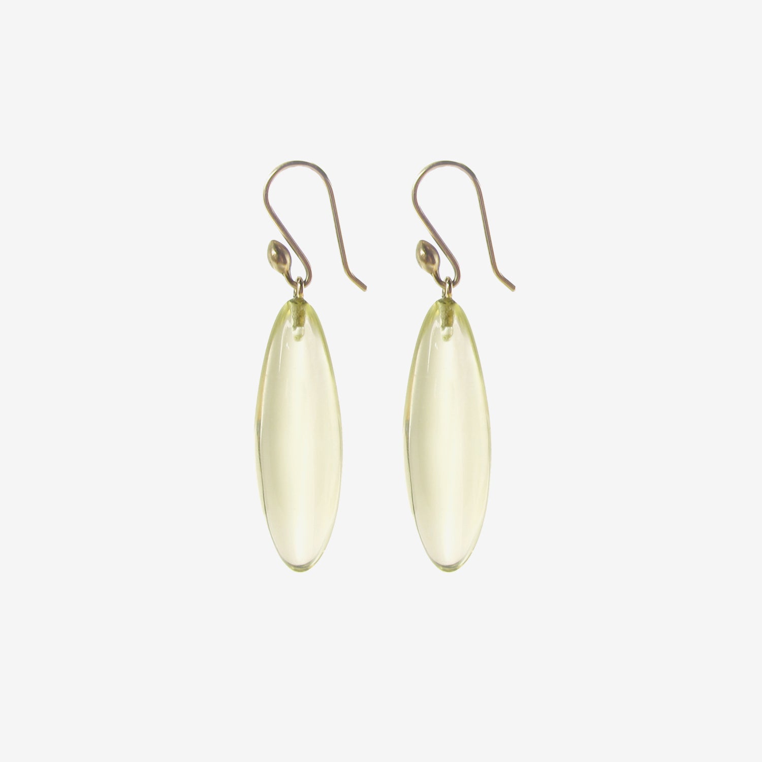 TED MUEHLING 14K & CITRINE LONG BERRIES