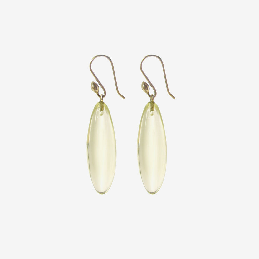 TED MUEHLING 14K & CITRINE LONG BERRIES