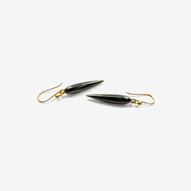 TED MUEHLING 14K & ONYX RICE