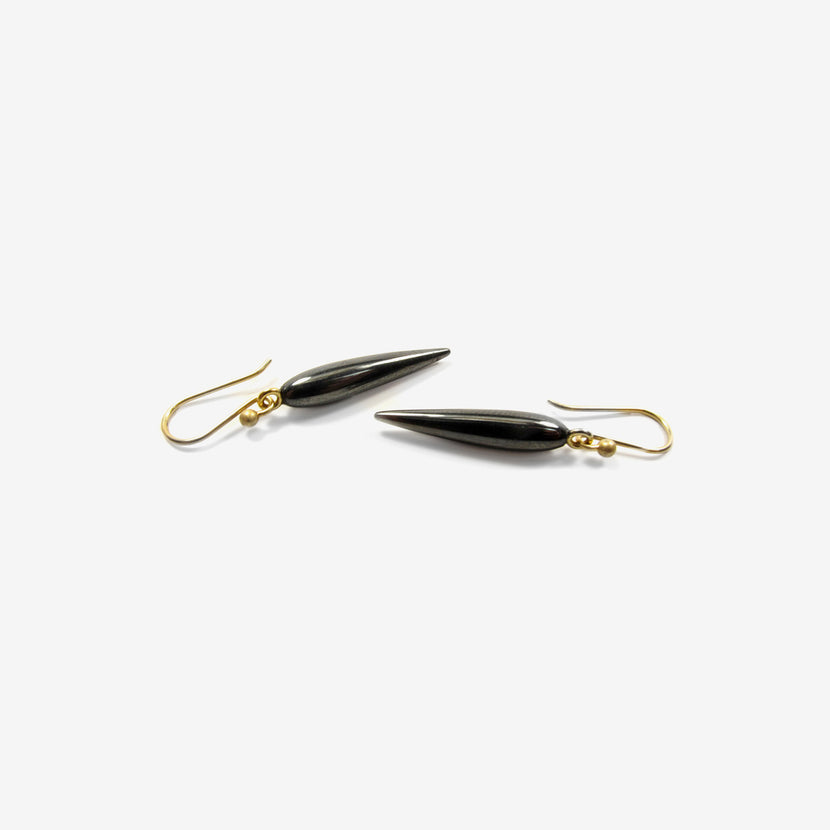 TED MUEHLING 14K & ONYX RICE