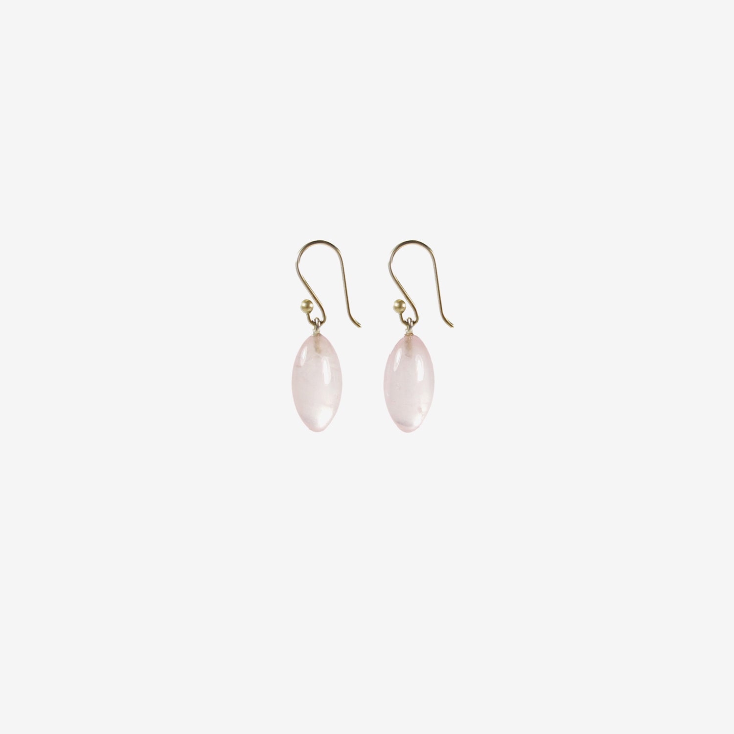 TED MUEHLING 14K & ROSE QUARTZ BERRIES