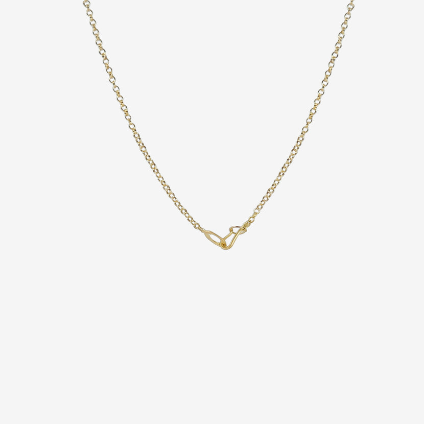 GABRIELLA KISS 18K & OVAL BLUE TOURMALINE PENDANT