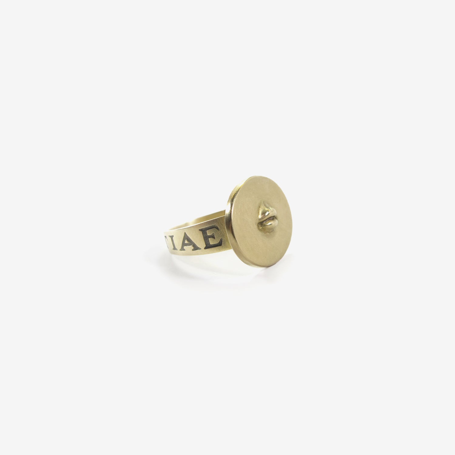 GABRIELLA KISS 10K LOVE TOKEN RING – “SAPIENTIAE” – WISDOM
