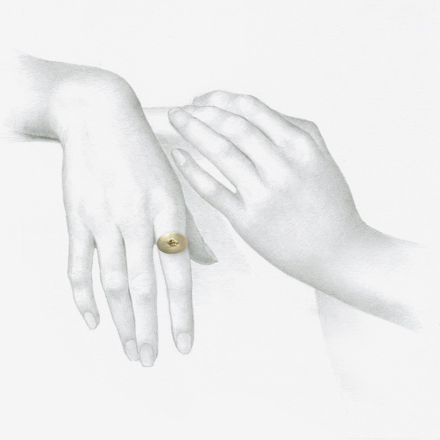 GABRIELLA KISS 10K LOVE TOKEN RING – “SAPIENTIAE” – WISDOM